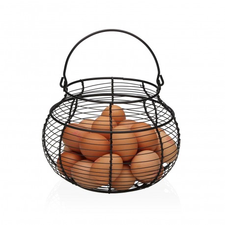 PANIER À ŒUF NOIR