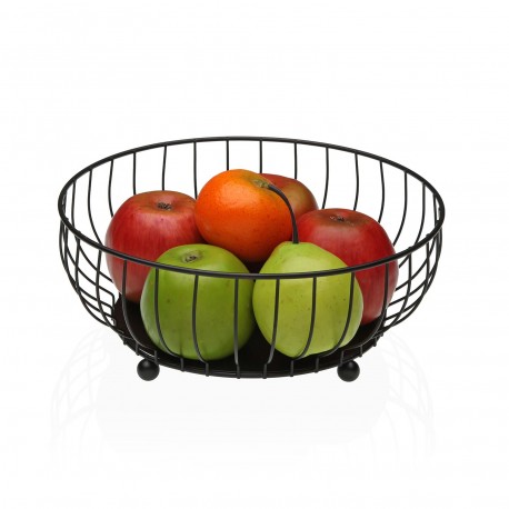 CORBEILLE À FRUITS NOIR 27,5 CM