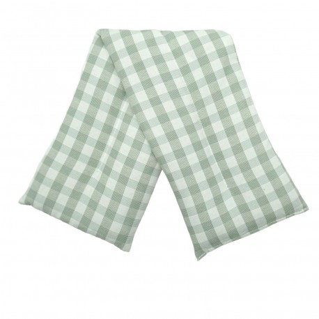 COUSSIN THERMIQUE VICHY VERT 45X12
