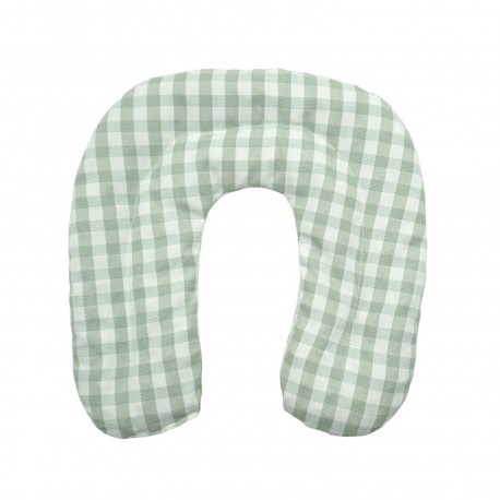 COUSSIN THERMIQUE COU VICHY VERT