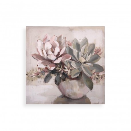 TABLEAU ASSORTIMENT FLEURS 40 X 40