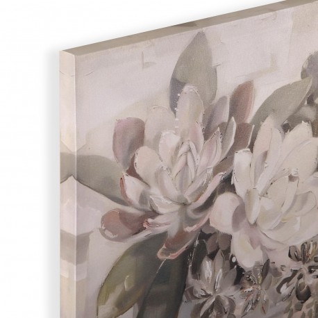 TABLEAU ASSORTIMENT FLEURS 40 X 40
