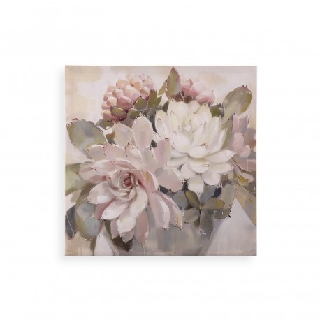 TABLEAU ASSORTIMENT FLEURS 40 X 40