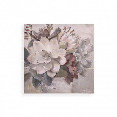 TABLEAU ASSORTIMENT FLEURS 40 X 40