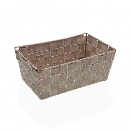 PANIER CARRÉ 27 X 17 BEIGE
