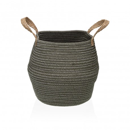 PANIER ARRONDI GRIS CLAIR