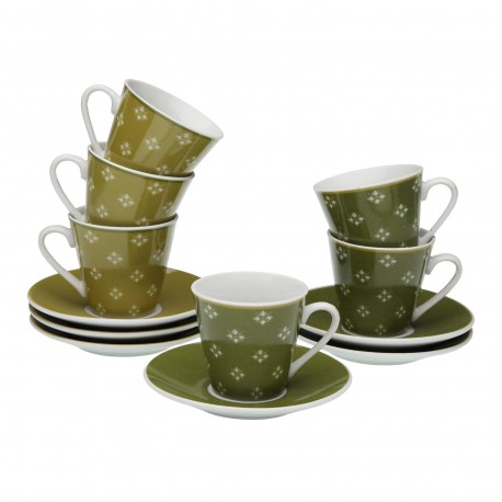 SET 6 TASSES CAFÉ NUKA