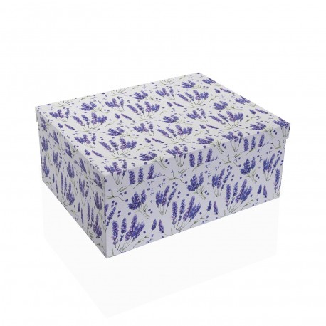 SET 15 BOÎTES CARTON LILAC