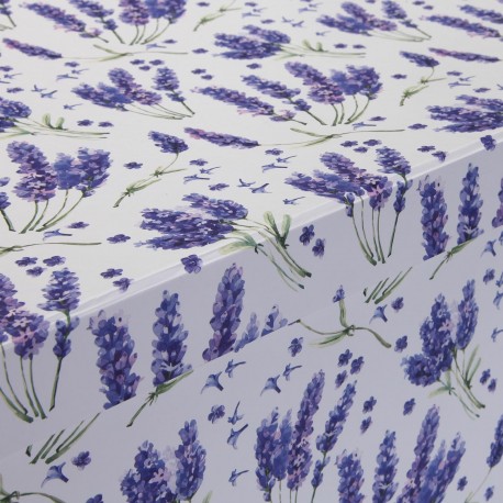SET 15 BOÎTES CARTON LILAC