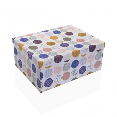 SET 10 BOÎTES CARTON CERCLES