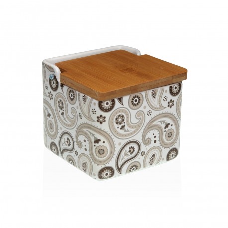 SALIÈRE COUVERCLE BAMBOU GLOB