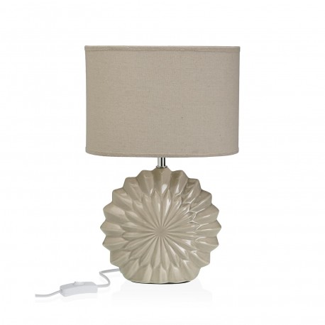 LAMPE DE TABLE CÉRAMIQUE ASHTA BEIGE