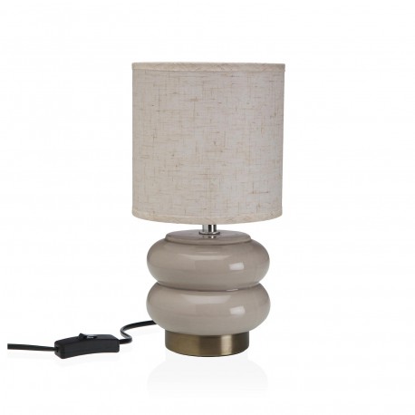 LAMPE DE TABLE CÉRAMIQUE ONKARA BEIGE