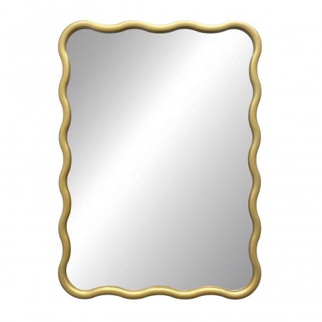 MIROIR VAGUES DORÉ