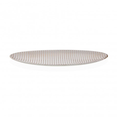 CENTRE DE TABLE ALLONGÉ DORÉ 58 CM