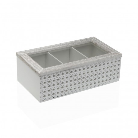 BOÎTE 3 COMPARTIMENTS AVEC FENÊTRE