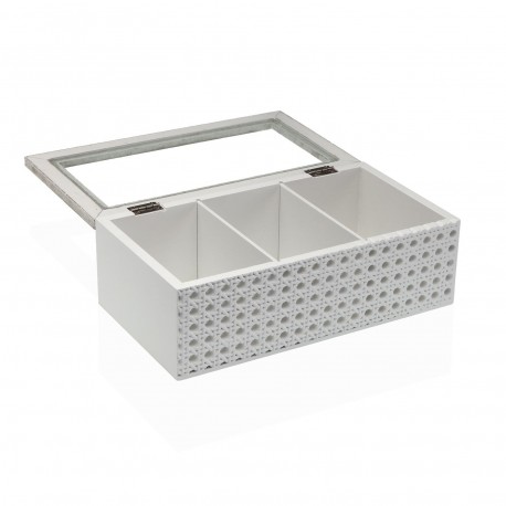 BOÎTE 3 COMPARTIMENTS AVEC FENÊTRE