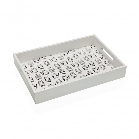 PLATEAU BOIS 34CM GATTO