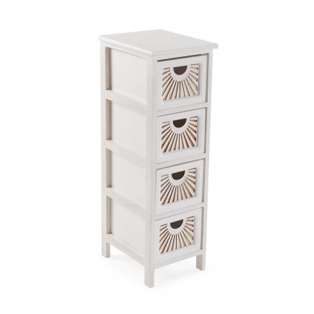 COMMODE 4 TIROIRS ADDA BLANCHE