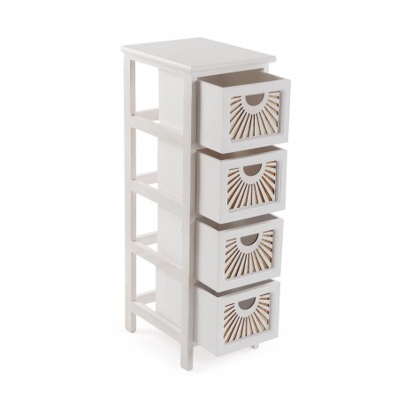 COMMODE 4 TIROIRS ADDA BLANCHE