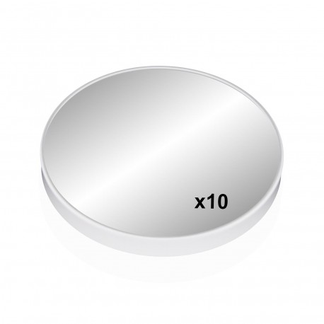 MIROIR BLANC GROSSISSANT X 10