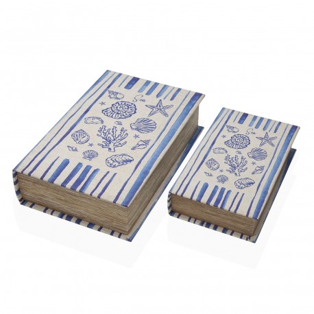 SET 2 LIVRES DÉCO MER