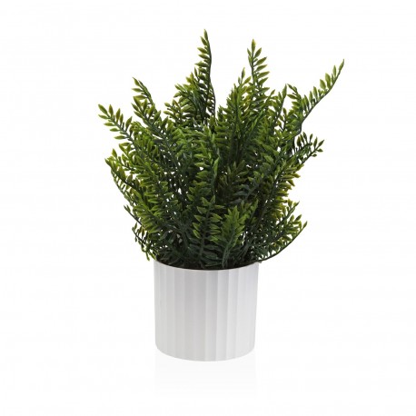 POT DÉCORATIF AVEC PLANTE 26 CM