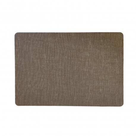 DESSOUS DE PLAT RECTANGULAIRE BEIGE FONCÉ