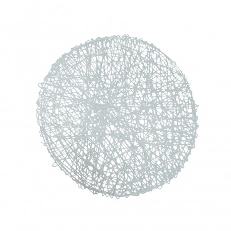 DESSOUS DE PLAT ROND ARGENTÉ