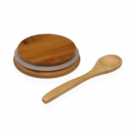 BOCAL 400ML BOROSILICATE AVEC CUILLÈRE