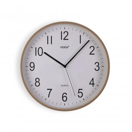 HORLOGE MURALE GRIS CLAIR 30CM