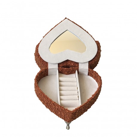 BOÎTE À BIJOUX CANAPÉ ROUGE