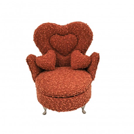 BOÎTE À BIJOUX FAUTEUIL ROUGE