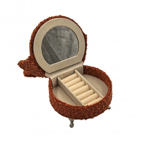 BOÎTE À BIJOUX FAUTEUIL ROUGE