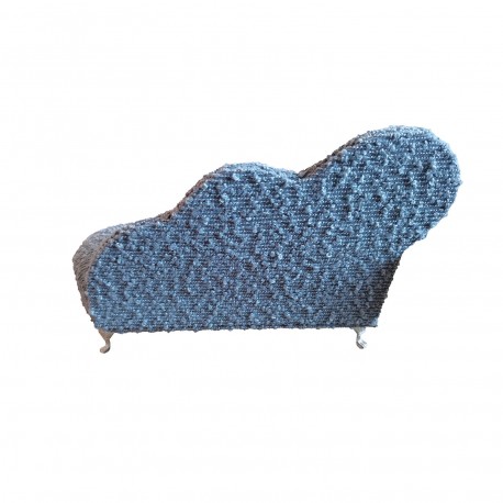 BOÎTE À BIJOUX CHAISE LONGUE GRIS FONCÉ