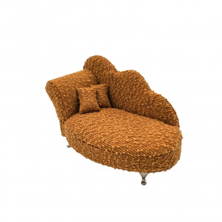 BOÎTE À BIJOUX CHAISE LONGUE MOUTARDE