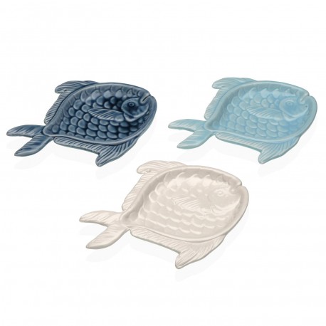 RAVIER APÉRITIF CÉRAMIQUE POISSON ASSORTIMENT