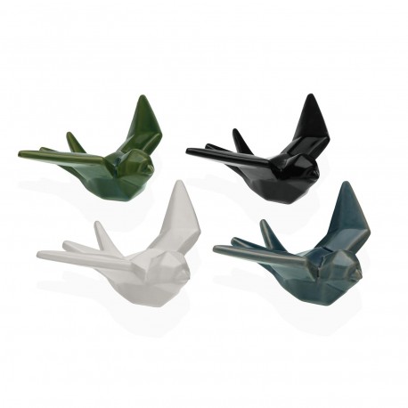 STATUETTE CÉRAMIQUE HIRONDELLE ASSORTIMENT 16CM