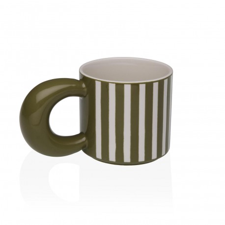 MUG RAYURES VERT