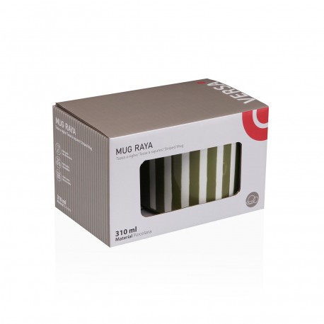 MUG RAYURES VERT