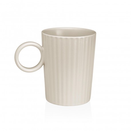 TASSE RAYURES BLANC