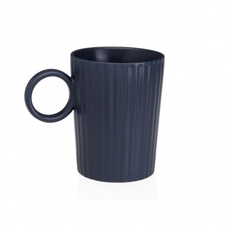 TASSE RAYURES BLEU