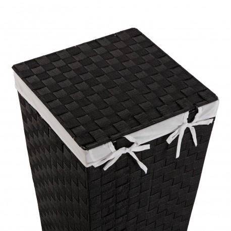 PANIER À LINGE NOIR