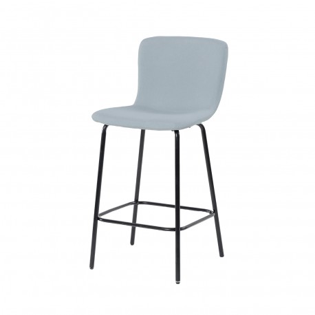 CHAISE HAUTTE BLEU GRIS