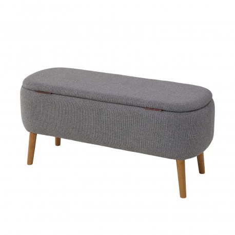 BANC DE LIT MANIKO GRIS