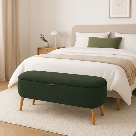BANC DE LIT MANIKO VERT