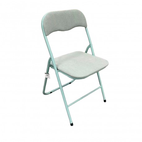 CHAISE PLIANTE LIRA VELOURS VERT