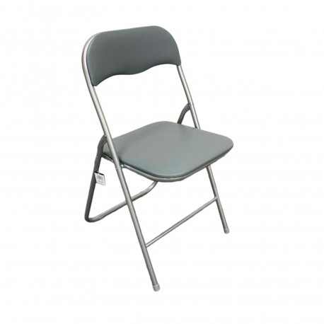 CHAISE PLIANTE TORA GRIS FONCÉ