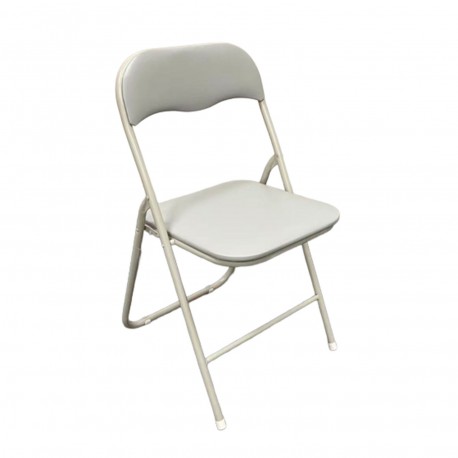 CHAISE PLIANTE TORA GRISE