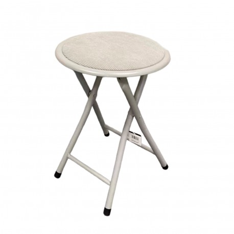 CHAISE HAUTE PLIANTE TOD VELOURS GRIS